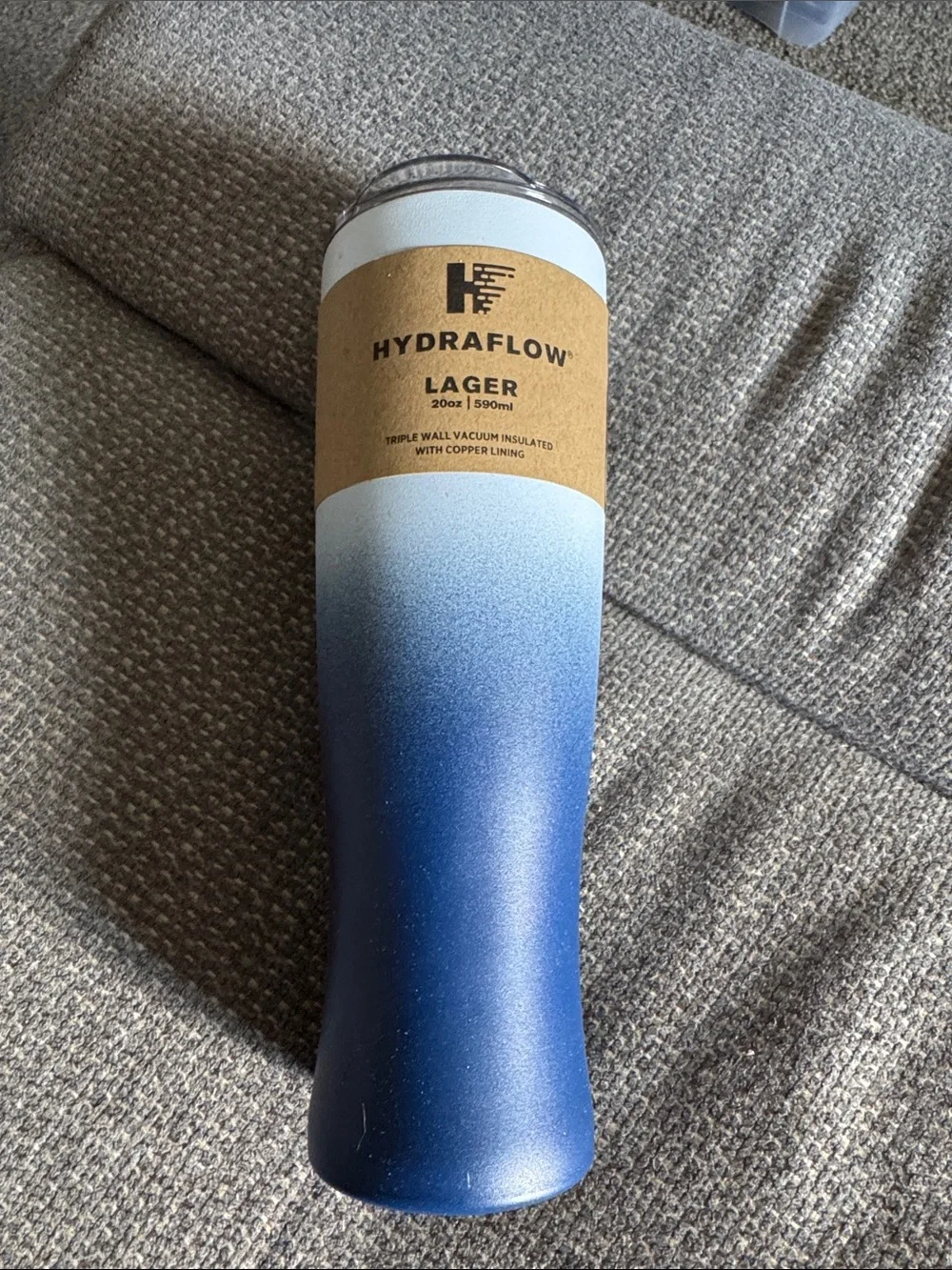 HydraFlow Blue Ombre Lager Tumbler - HydrafFlow